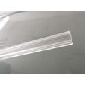 PMMA transparent diffuser embedded linear aluminum lens